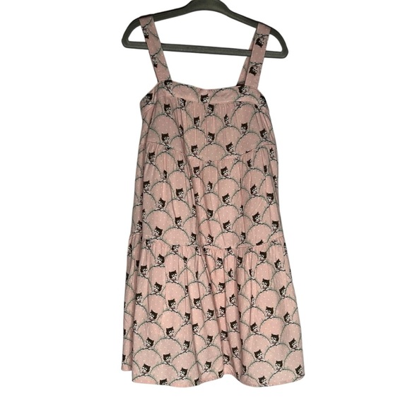 Paul & Joe x Uniqlo Toddler Pink Cat Print Sundress size 3 - Picture 2 of 5